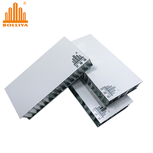 Aluminium honeycomb composite cladding panel for tren