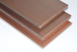 DARK BROWN COPPER COMPOSITE PANEL